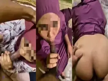 Ukhti Hijab Cantik Pasrah Servis Kasur poster